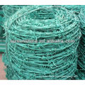 pvc coated double reverse twist barbed wire